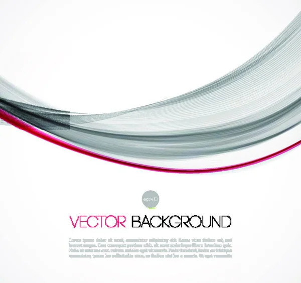 Векторная Иллюстрация Абстрактная Цветная Прозрачная Волна Eps Абстрактная Прозрачная Волна — стоковый вектор