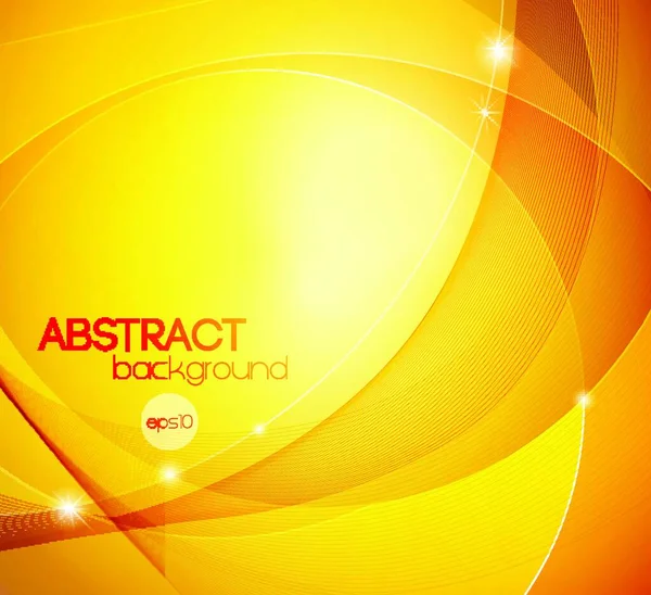 Abstract Shiny Yellow Vector Template Background Eps Abstract Shiny Vector — Stock Vector