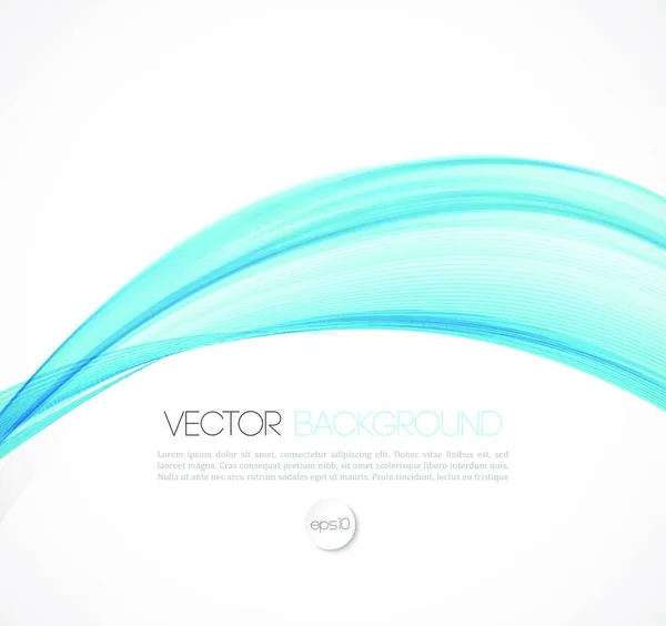 Vector Abstracto Fondo Ondas Ahumadas Diseño Folleto Plantilla Fondo Ondas — Vector de stock