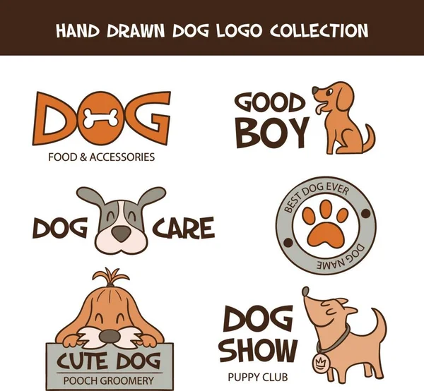 Χαριτωμένο Διάνυσμα Σκύλου Χαριτωμένο Σκυλί Διάνυσμα Τέχνης — Διανυσματικό Αρχείο