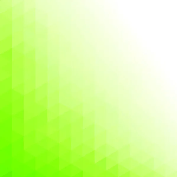 三角形とベクトル抽象緑の幾何学的な技術の背景 — ストックベクタ