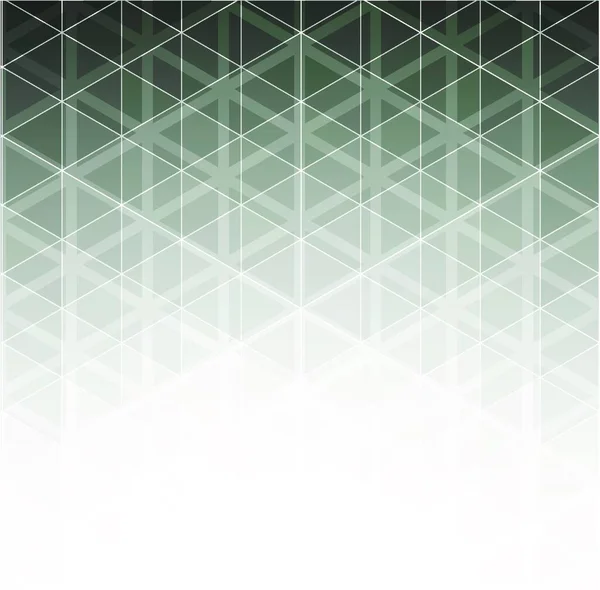 三角形とベクトル抽象的な灰色の幾何学的な技術の背景 — ストックベクタ