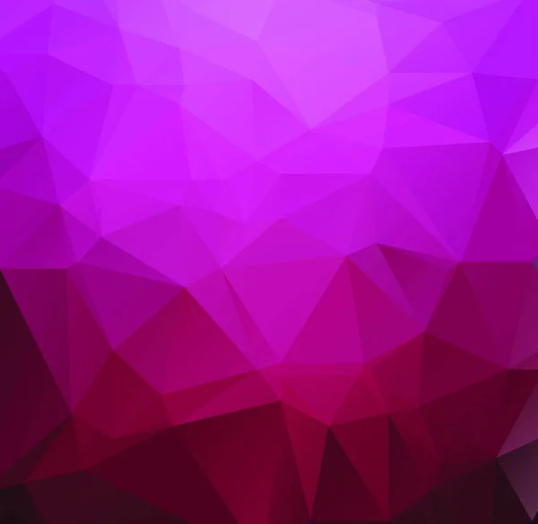 Vector Résumé Fond Triangle Rétro Couleur Rose — Image vectorielle