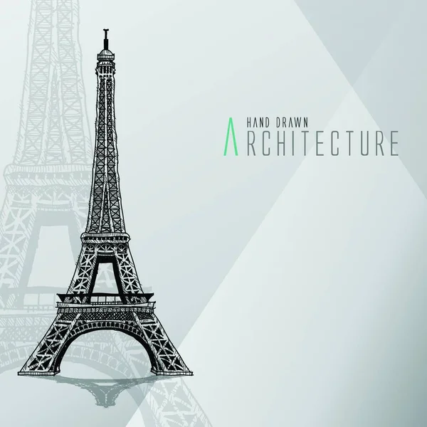 architecture concept real estate eiffel tower. architecture concept real estate eiffel tower vector