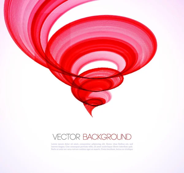 Vector Abstract Twist Wellen Hintergrund Design Von Broschüren Abstrakte Twist — Stockvektor