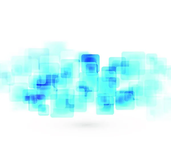 Синий Блеск Скворечников Технический Фон Проектирование Векторных Технологий Синий Блеск — стоковый вектор