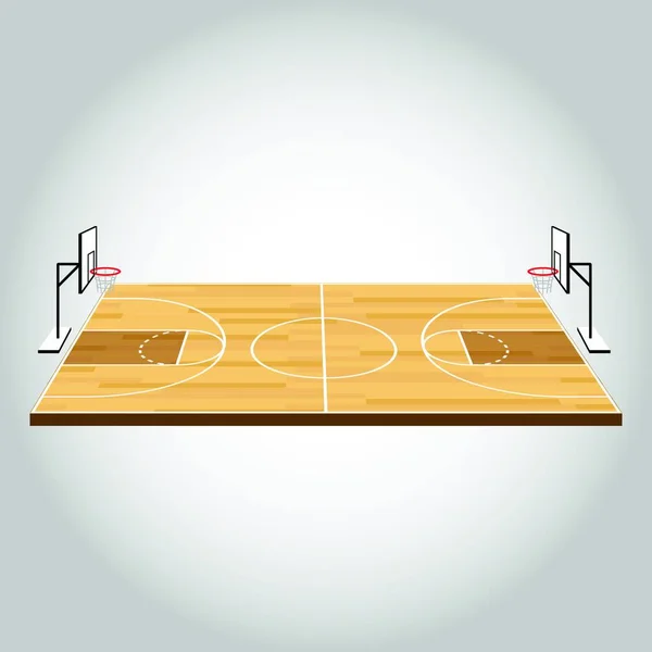 Basket Sport Tema Vektor Konst Basket Sport Tema Vektor Konst — Stock vektor