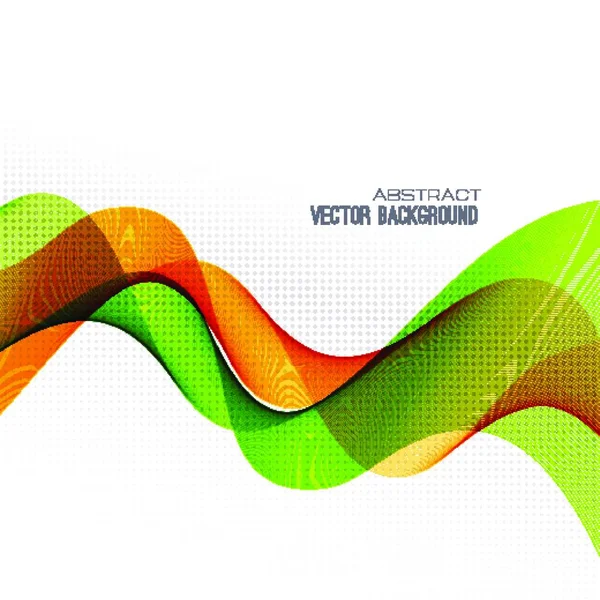 Vector Abstract Lines Background 템플릿 디자인 Vector Abstract Green Lines — 스톡 벡터