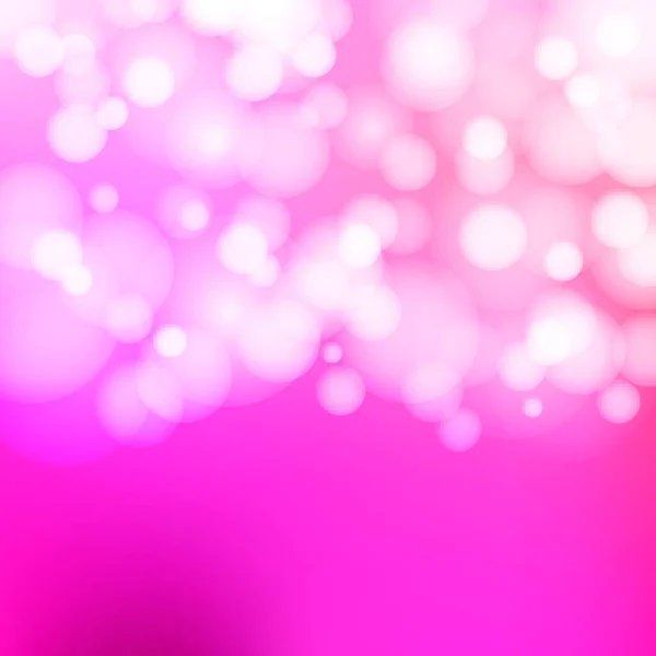 Bokeh Argent Blanc Sparkling Lights Festive Fond Rose Avec Texture — Image vectorielle