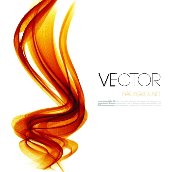 Layout Cabeçalho Abstrato Linha Fluxo Onda Suave Ilustração Vetorial Vector — Vetor de Stock
