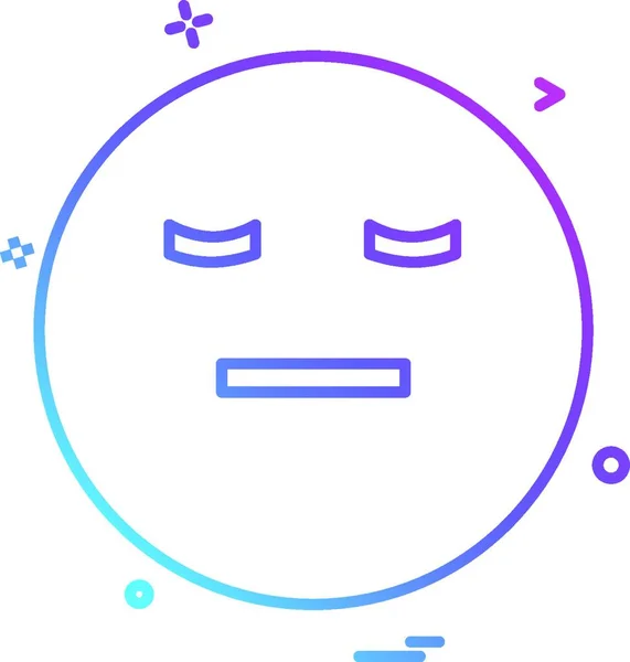 Emoji Iconos Diseño Vector — Archivo Imágenes Vectoriales