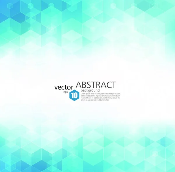 Vector Fundo Geométrico Abstrato Modelo Design Brochura Vector Fundo Geométrico — Vetor de Stock