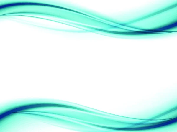Abstraktní Ukázka Hladkého Pohybu Vln Abstraktní Hladký Vektor Barevné Vlny — Stockový vektor