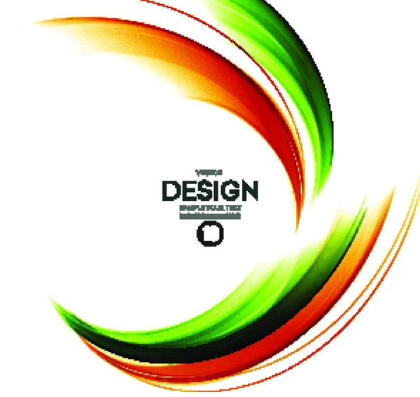 Abstracte Kleur Golf Design Element Abstracte Kleur Golf Design Element — Stockvector
