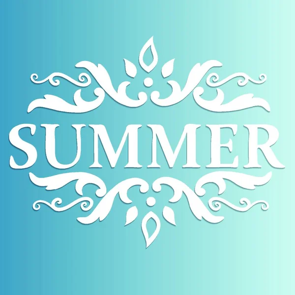 Summer Pattern Vector Illustration — Stock Vector