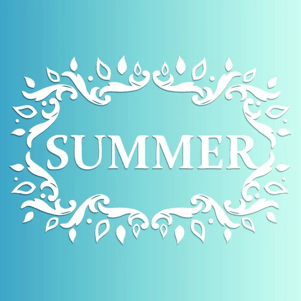 Summer Pattern Vector Illustration — Stock Vector