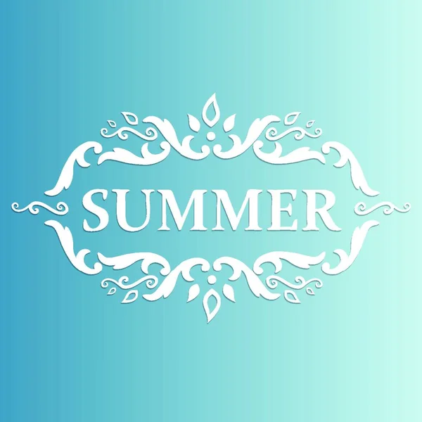 Summer Pattern Vector Illustration — Stock Vector