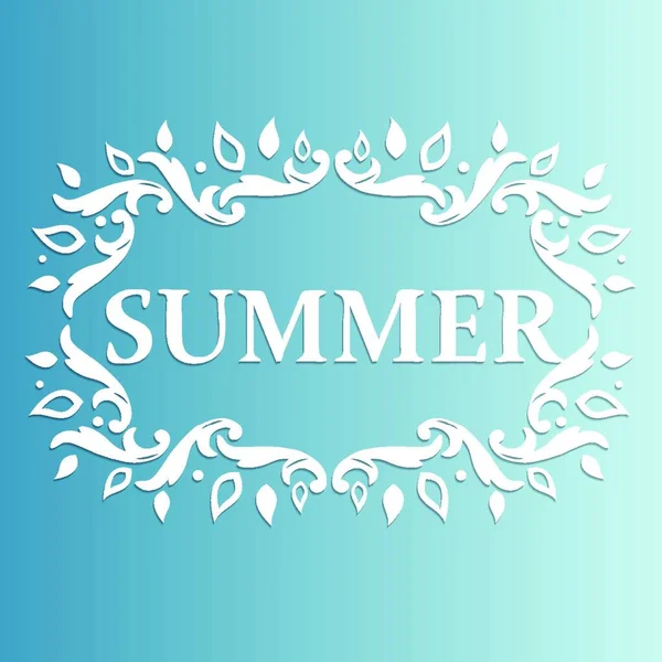 Summer Pattern Vector Illustration — Stock Vector