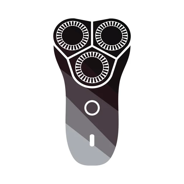 Electric Shaver Icon Plochý Design Vektorová Ilustrace — Stockový vektor