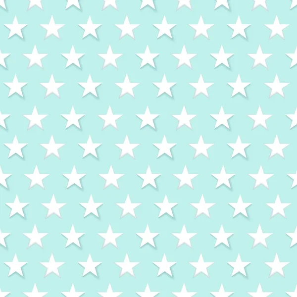 Удивительный Винтажный Красочный Звездно Голубой Узор Векторный Фон — стоковый вектор