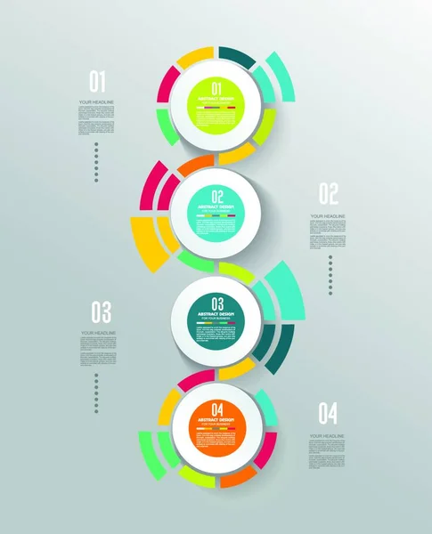 Geschäftstortendiagramm Für Dokumente Und Berichte Für Dokumente Berichte Graphik Infografik — Stockvektor