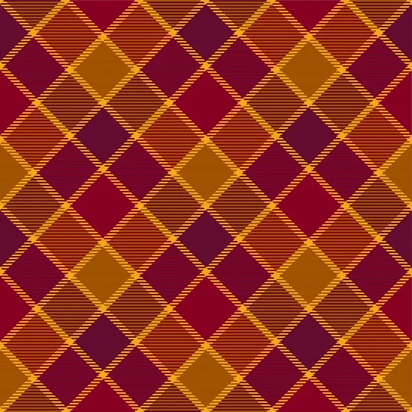 Naadloze Tartan Vector Patroon — Stockvector