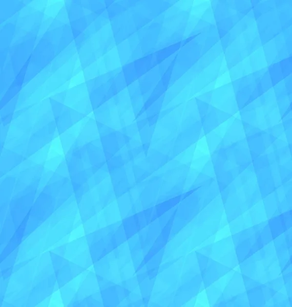 Blå Abstrakt Sömlös Triangel Bakgrund Vektor — Stock vektor