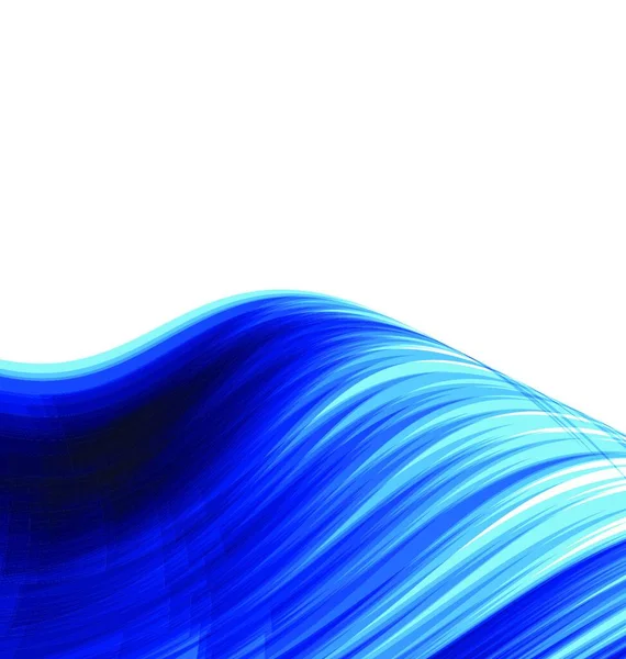 青の抽象波テクノの背景 テキストのための青い抽象波のテクノ背景フレーム ベクター — ストックベクタ