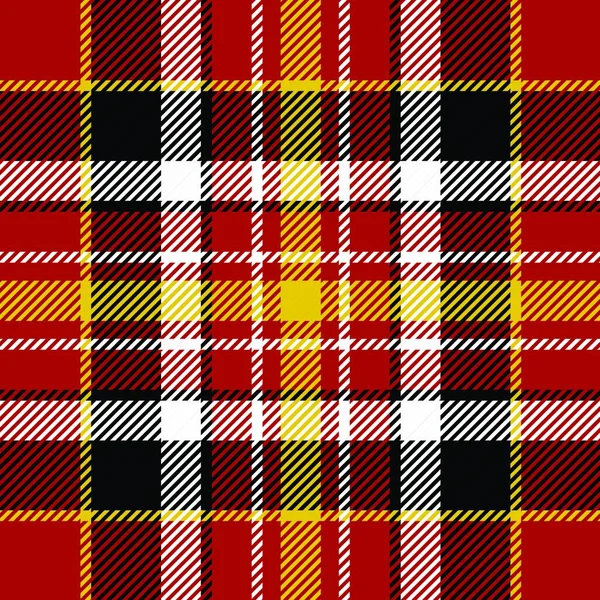 Set Modello Tartan Senza Soluzione Continuità — Vettoriale Stock