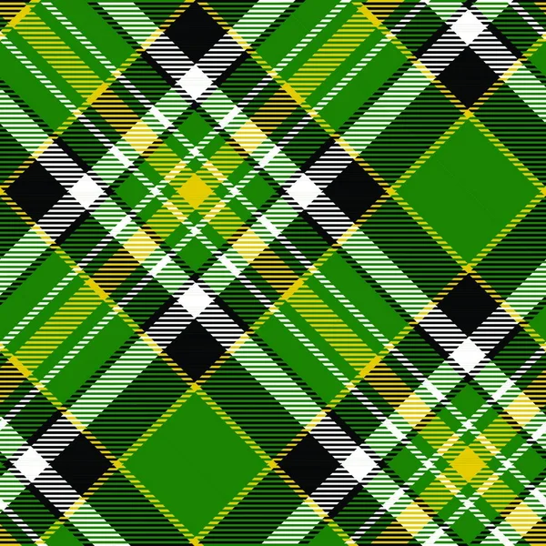 Ensemble Motif Tartan Sans Couture — Image vectorielle