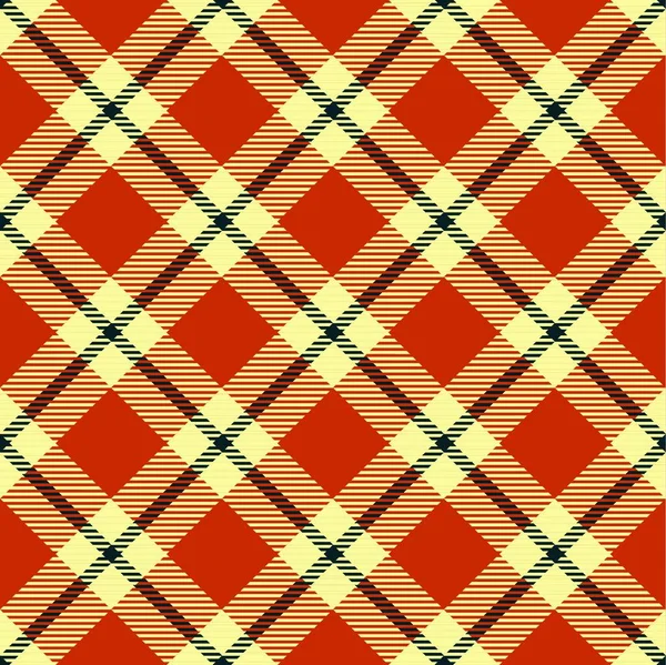 Set Van Naadloze Tartan Patroon — Stockvector