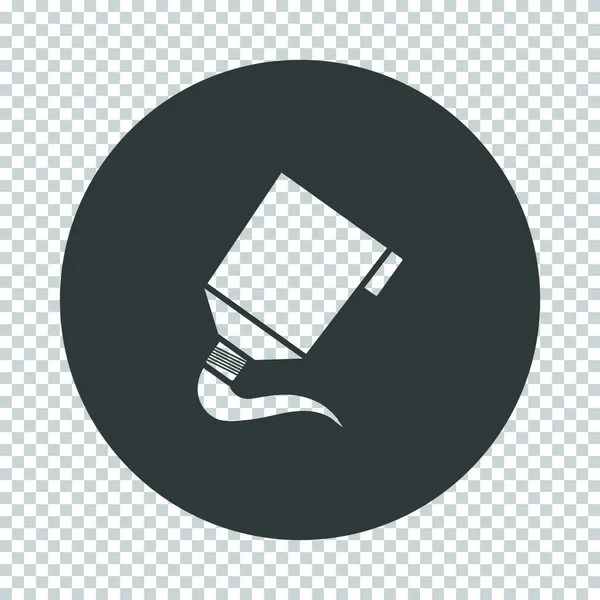 Ikona Rurki Lakieru Odejmij Projekt Wzornika Siatce Tranparency Ilustracja Wektorowa — Wektor stockowy