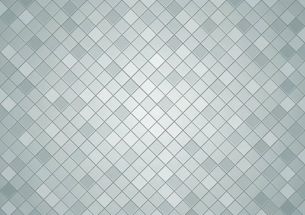 Quadrado Tiled Fundo Tons Cinza Mosaico Fundo Com Detalhes Borda — Vetor de Stock