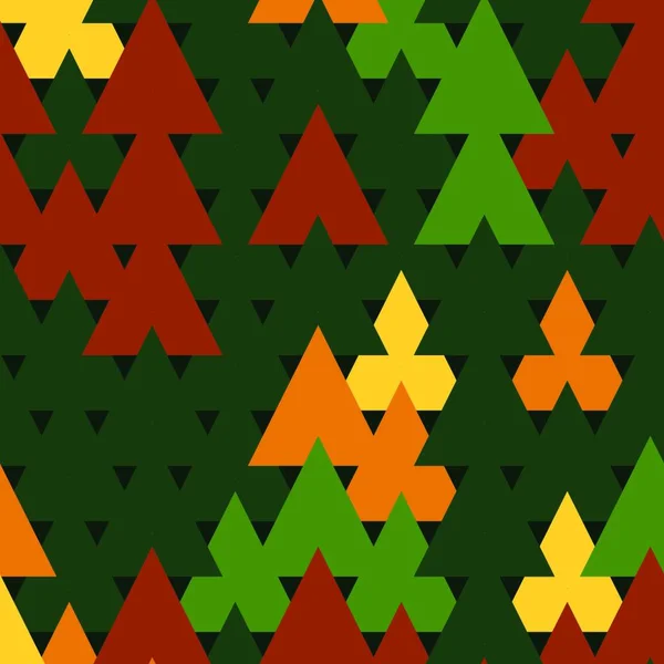 Texture Abstraite Colorée Des Triangles Aléatoires Motif Fond — Image vectorielle