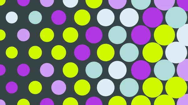 Polka Dot Pop Art Kreatives Design Vektorillustration Abstrakter Hintergrund — Stockvektor