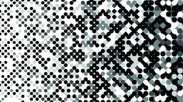 Polka Dot Popkonst Kreativ Design Vektorillustration Abstrakt Bakgrund — Stock vektor