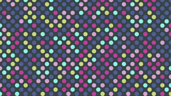 Polka Dot Pop Art Creative Design Vector Illustration Abstract Background — Stock Vector