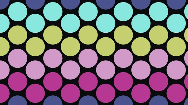 Polka Dot Pop Art Kreatives Design Vektorillustration Abstrakter Hintergrund — Stockvektor