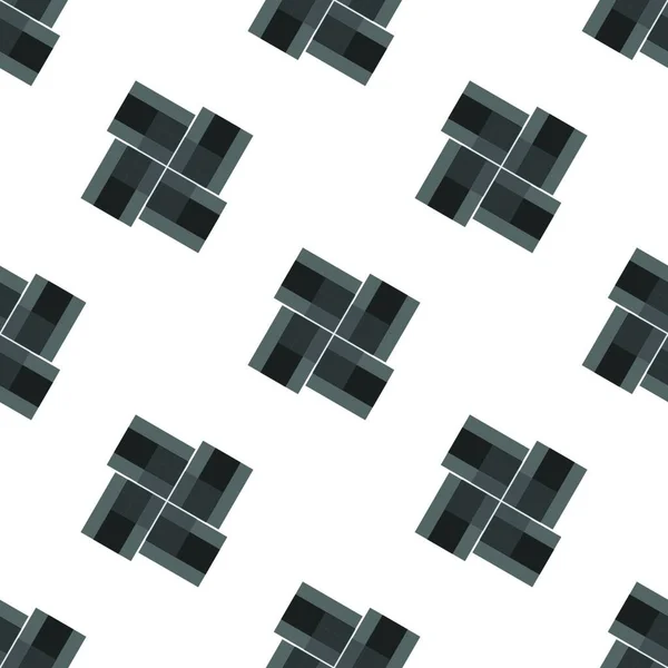Geometrische Abstracte Willekeurige Textuur Achtergrond Patroon Van Repetitieve Vormen — Stockvector