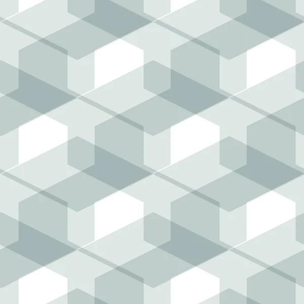 Cube Sans Couture Comme Motif Géométrique Partir Des Intersections Forme — Image vectorielle
