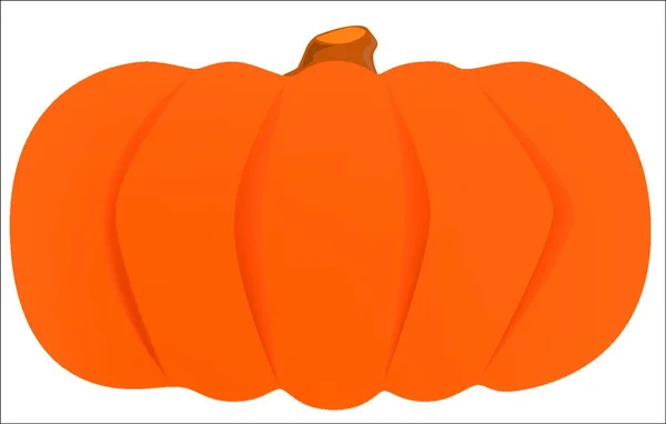 Juicy Thanksgiving Pumpkin — Stock Vector