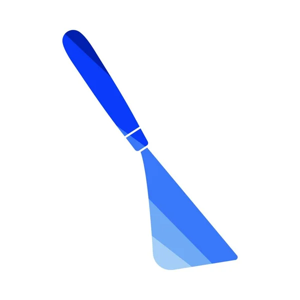 Palette Knife Icon Diseño Escalera Color Plana Ilustración Vectorial — Vector de stock
