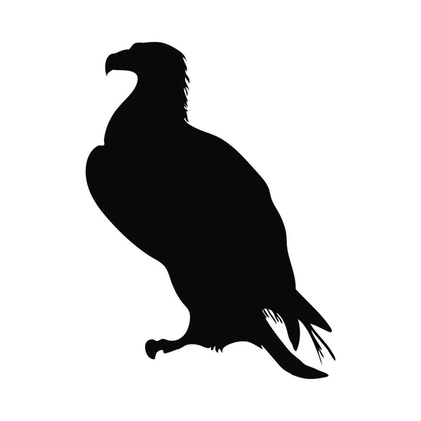 Vogelsilhouette Vektorillustration — Stockvektor