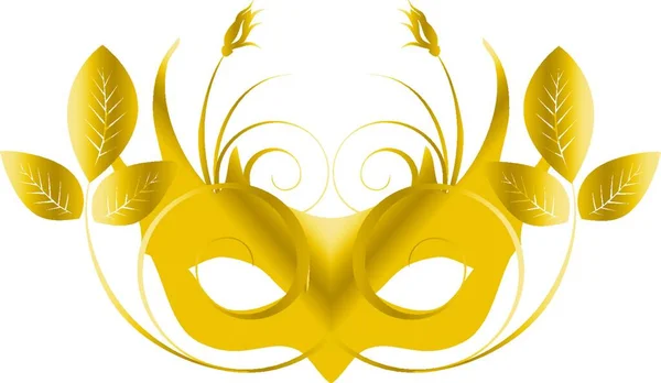 Mardi Gras Mask Party Mask Векторный Файл Легко Редактируемый — стоковый вектор