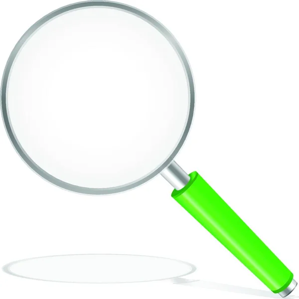 Vergrootglas Bolle Lens — Stockvector