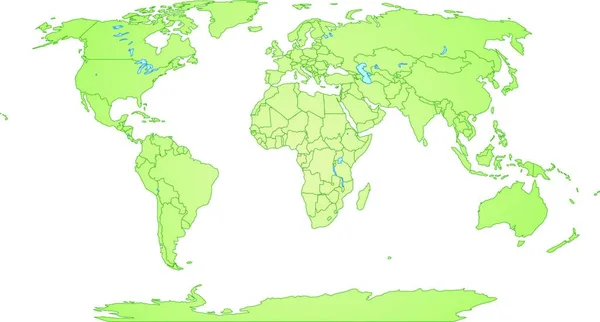 Carte Peut Être Utilisée Immédiatement Est Optimisée Pour Impression Application — Image vectorielle