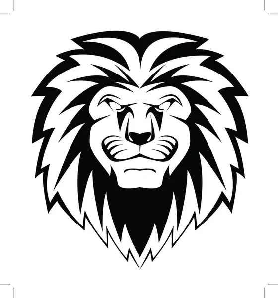 Raubtier Löwenkatze — Stockvektor
