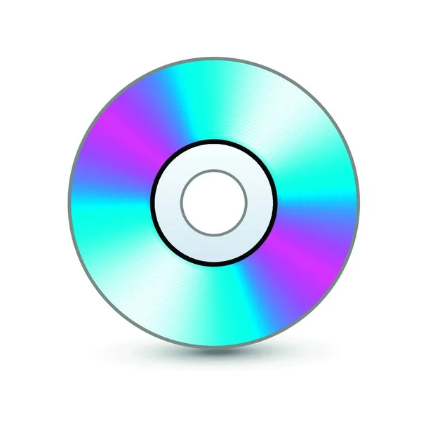 Compact Disc Digitale Optische Datenträger — Stockvektor