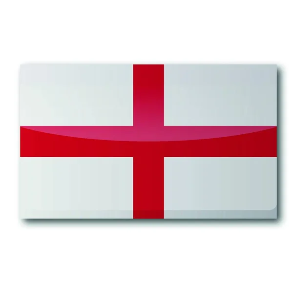 Bandera England Ilustración Vectorial — Vector de stock