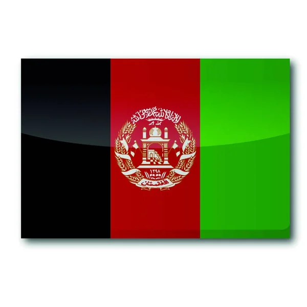 Flag Afghanistan Vector Illustration — Stock Vector